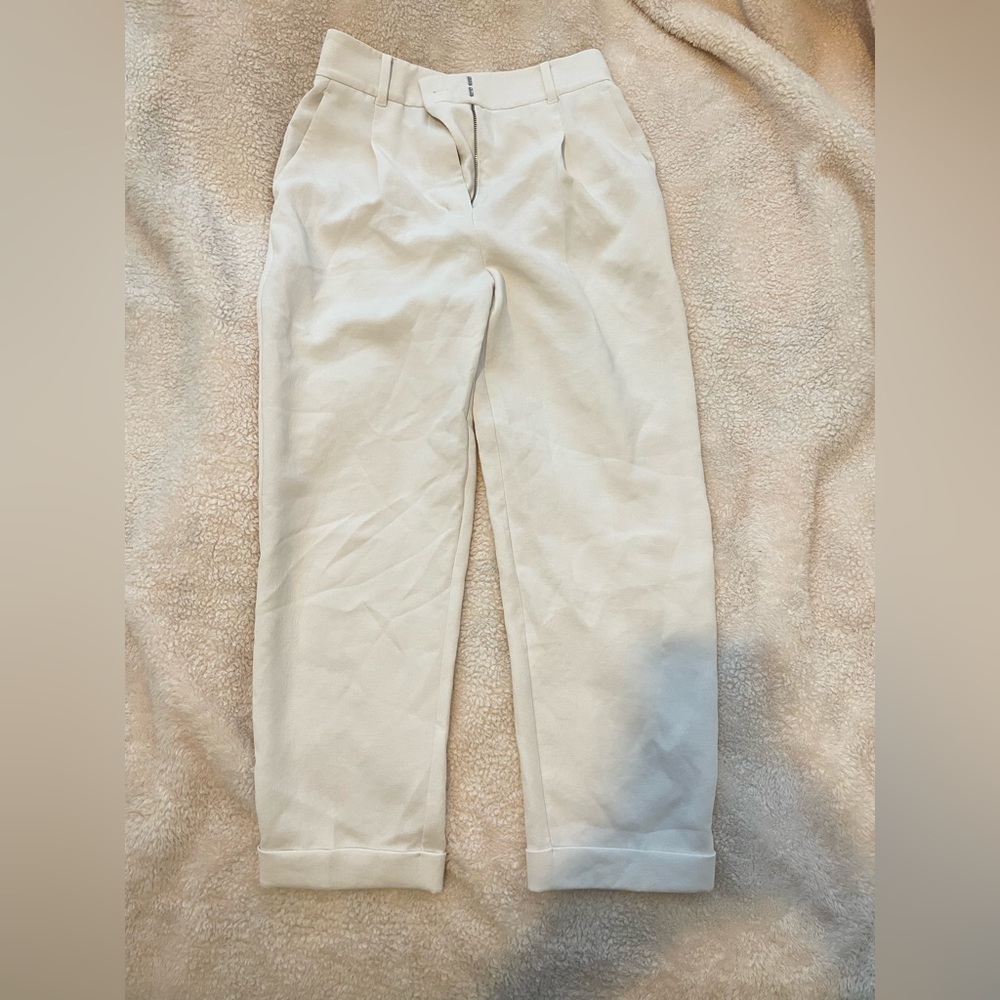 Aritzia Wilfred Dashwood Pant in Light Birch